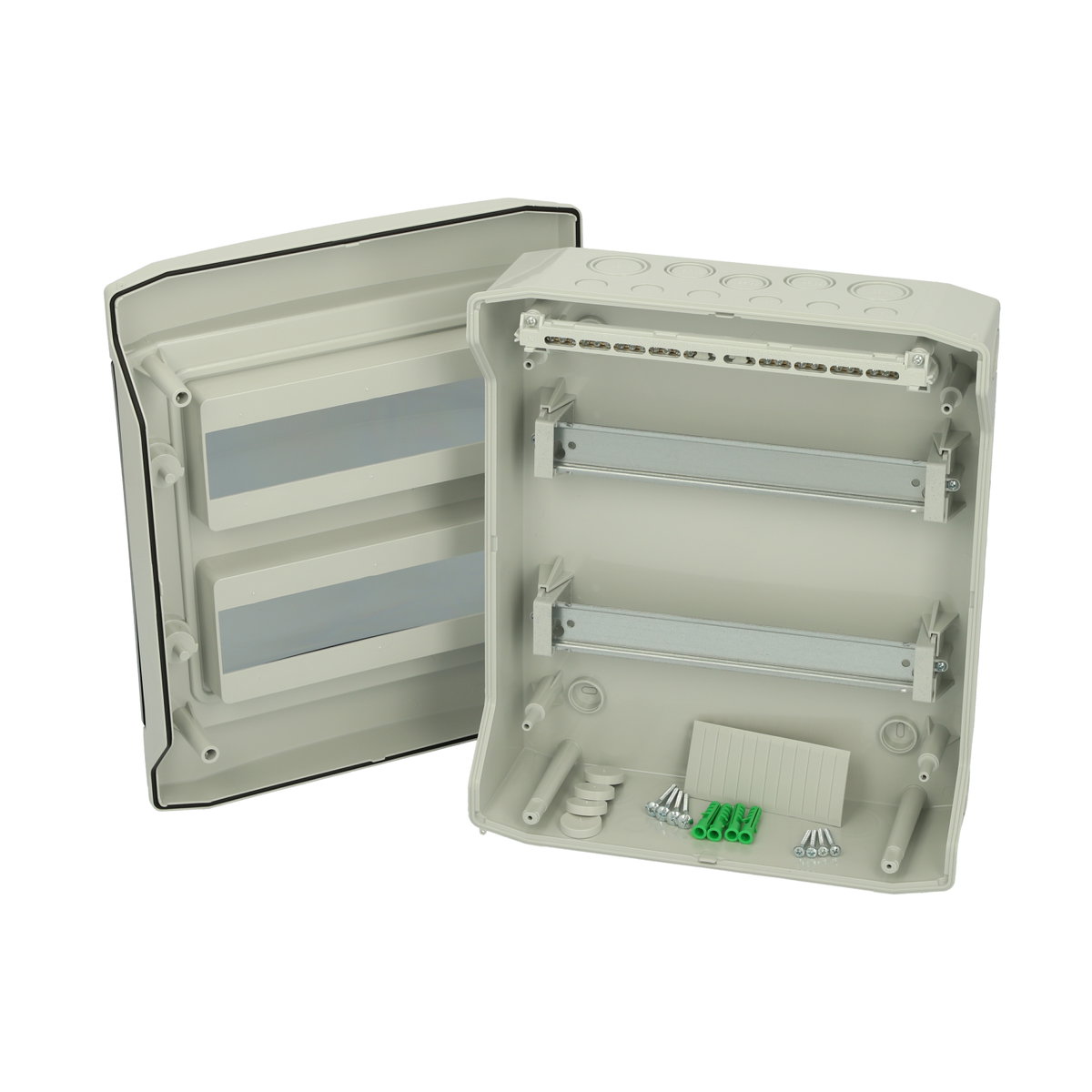 MCE65 24M Enclosures IP65 - Surface mounting 24 modules, 2 rows