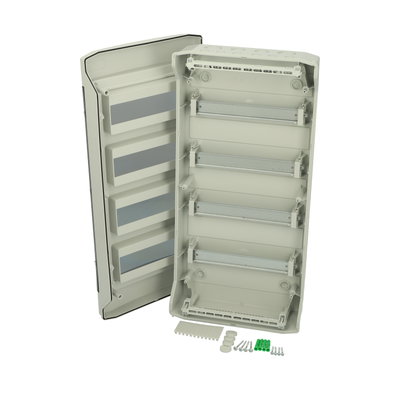 MCE65 48M Enclosures IP65 - Surface mounting 48 modules, 4 rows
