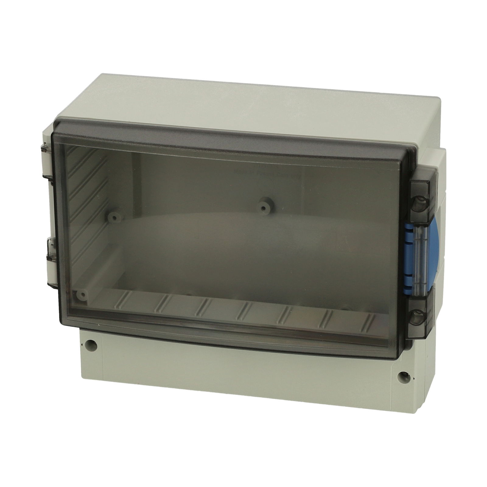 PC 21/18-3 enclosure Enclosure, PC Smoked transparent hinged cover