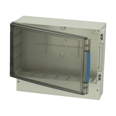 ABS 36/31-3 enclosure Enclosure, ABS Smoked transparent hinged cover