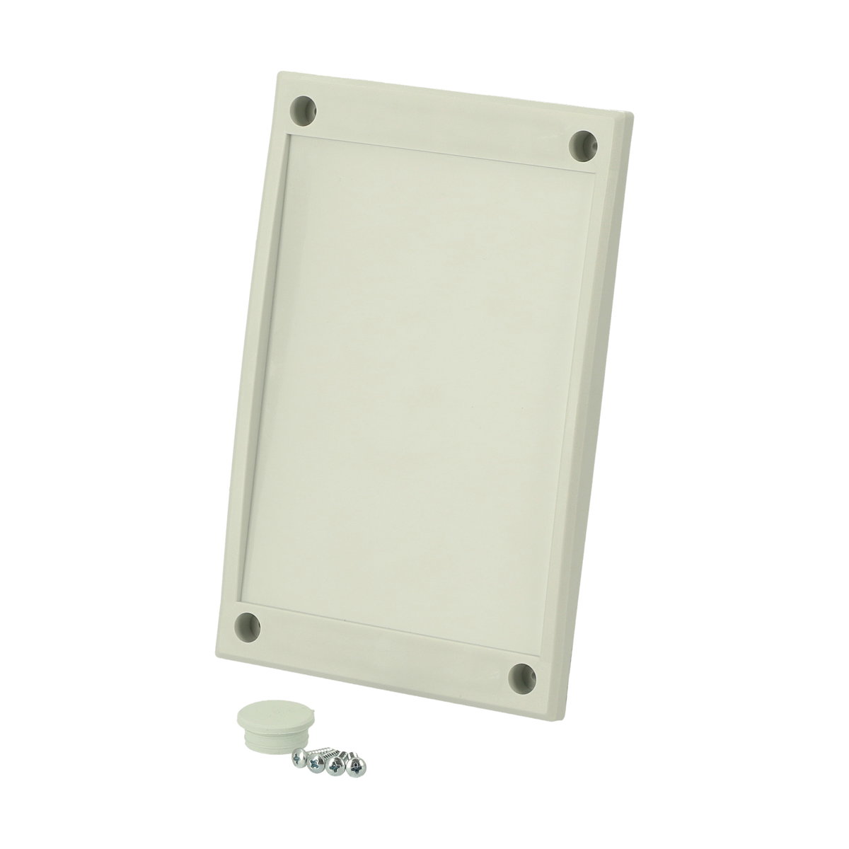 FC PC 17/16 set Frame of PC front plate, for enclosures: 166x160x80, 166x160x89, 166x160x106, 166x160x108, 166x160x118, 188x160x134