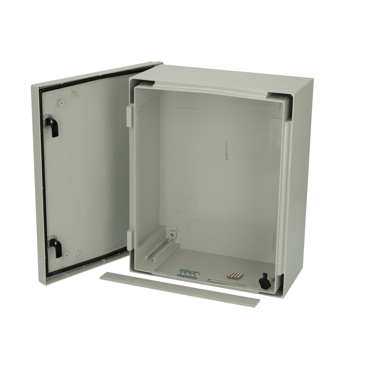 CAB P 504023 cabinet Polyester cabinet Grey door