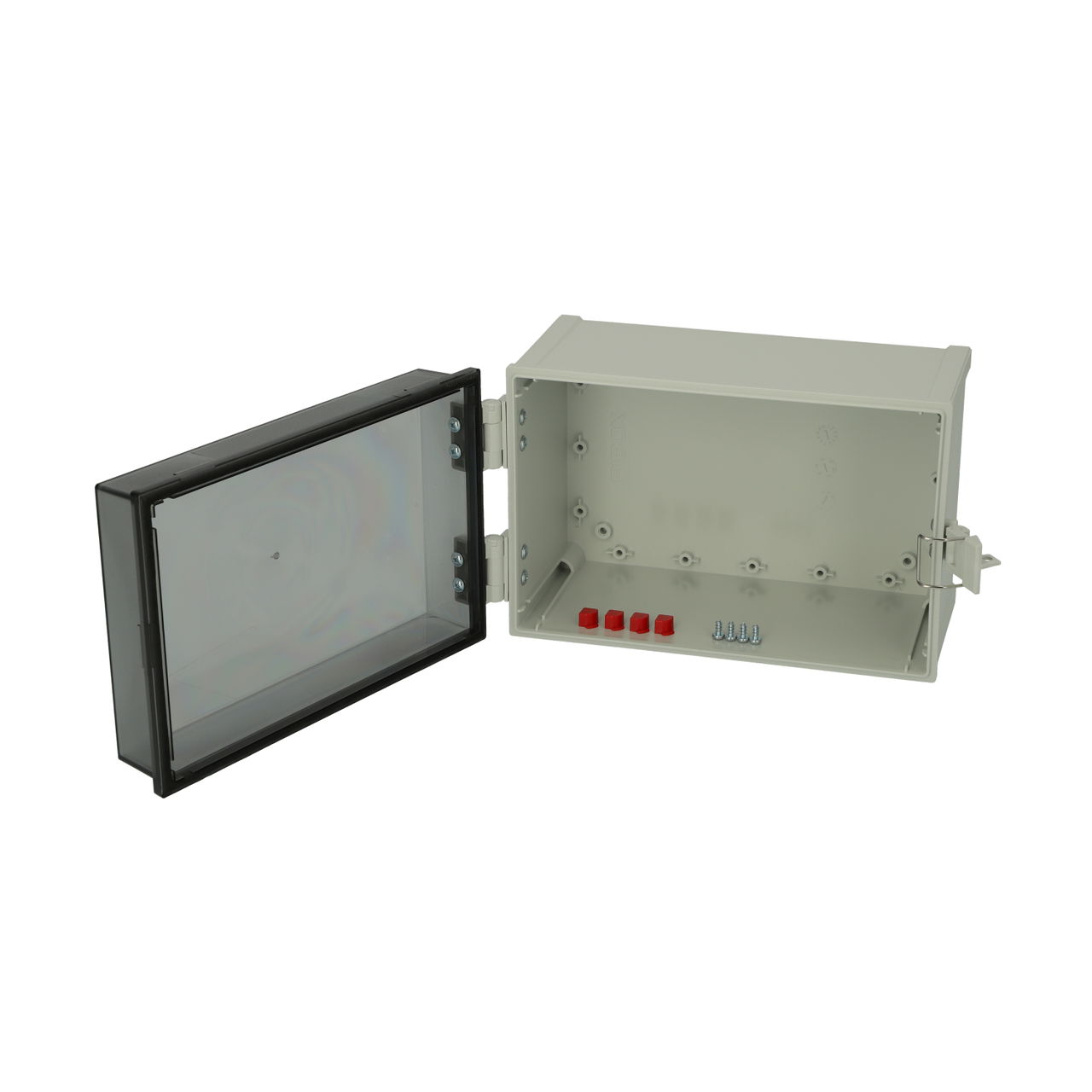 CAB PC 203018 T cabinet Cabinet, PC, Smoked transparent door Latch on the short side