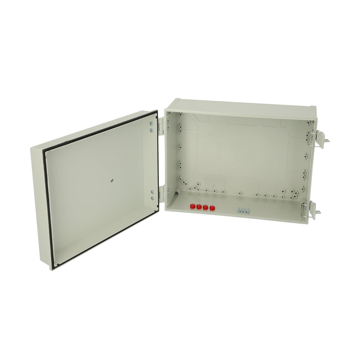 CAB PC 304018 G cabinet Cabinet, PC, Grey door Latches on the short side