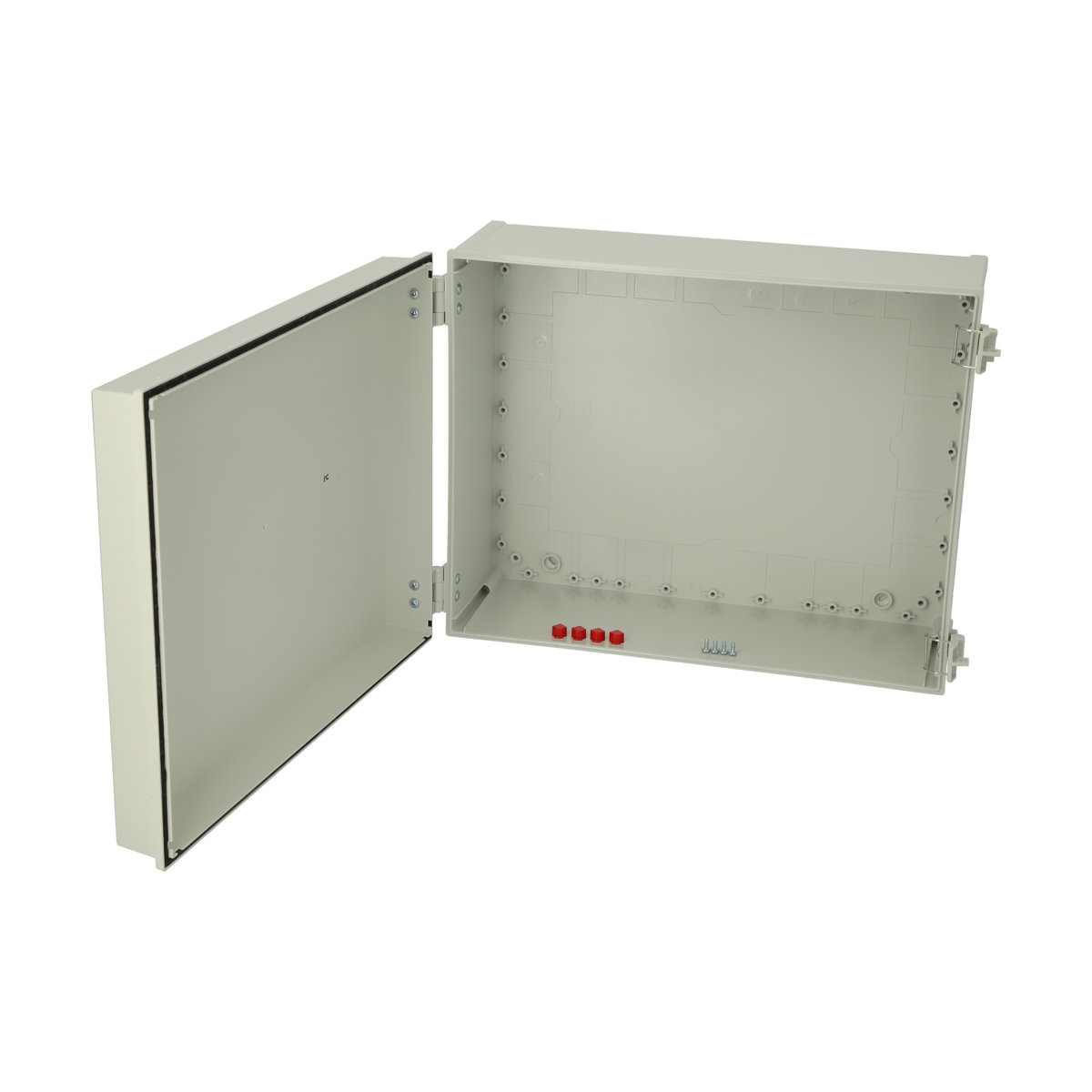 CAB PC 405020 G cabinet Cabinet, PC, Grey door Latches on the short side