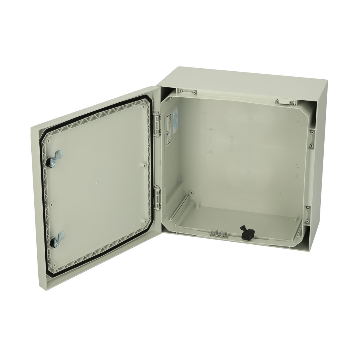 ARCA 404021 No MP Cabinet, PC Grey cover, 2-point locking, without mountingplate