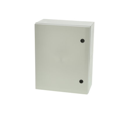 ARCA 504021 No MP Cabinet, PC Grey cover, 2-point locking, hinges on the long side, without mountingplate