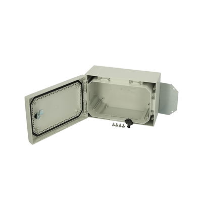 ARCA 203015 Cabinet, PC Grey cover, 1-point locking, hinges on the short side