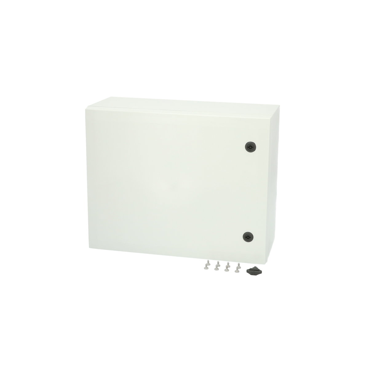 ARCA 405021 No MP Cabinet, PC Grey cover, 2-point locking, hinges on the short side, without mountingplate