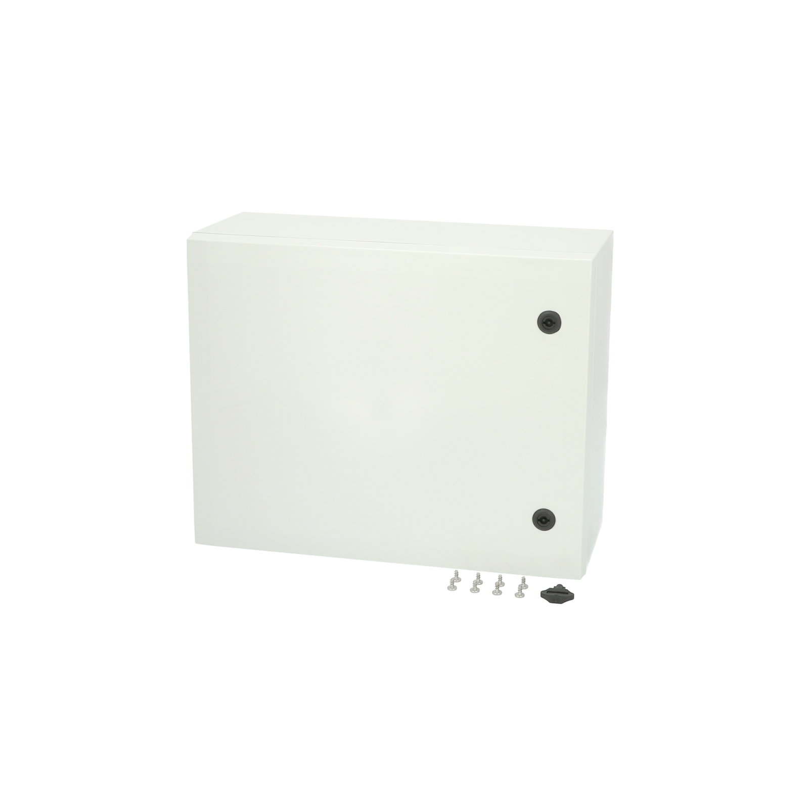 ARCA 405021 No MP Cabinet, PC Grey cover, 2-point locking, hinges on the short side, without mountingplate