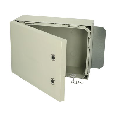 ARCA 507030 Cabinet, PC Grey cover, 2-point locking, hinges on the short side