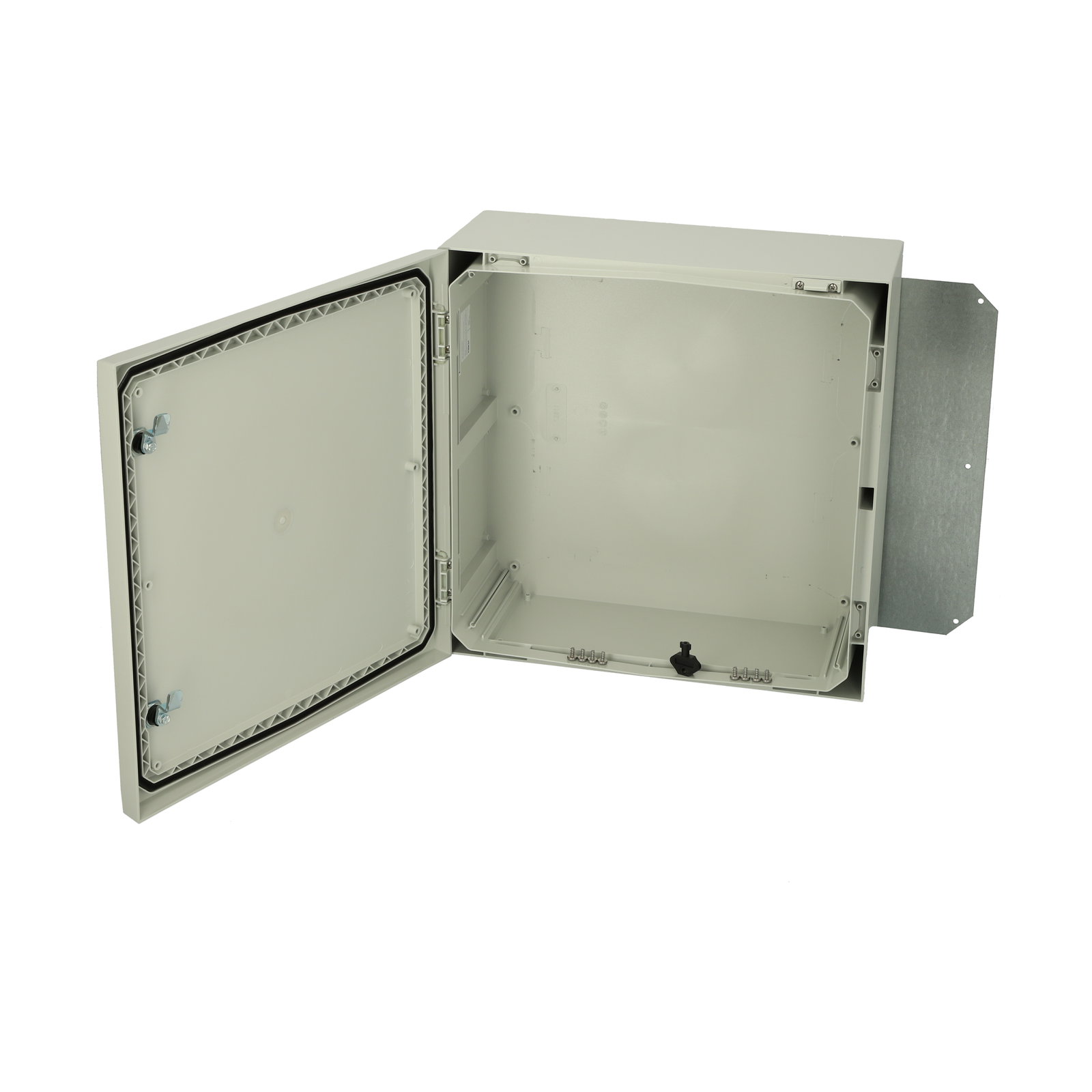 ARCA 505021 Cabinet, PC Grey cover, 2-point locking