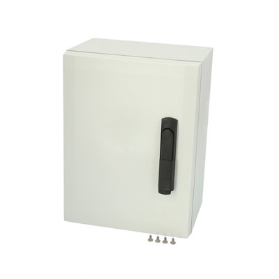 ARCA 403021S No MP Cabinet, PC Grey cover, Swinghandle, hinges on the long side, without mountingplate
