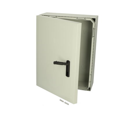 ARCA 806030S No MP Cabinet, PC Grey cover, Swinghandle, hinges on the long side, without mountingplate