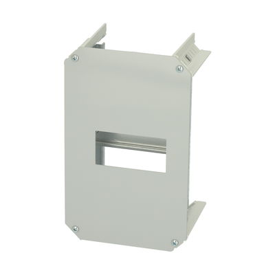 DRS ARCA 302015 DIN rail frame set 1 row x 5 modules, for size 300x200x150