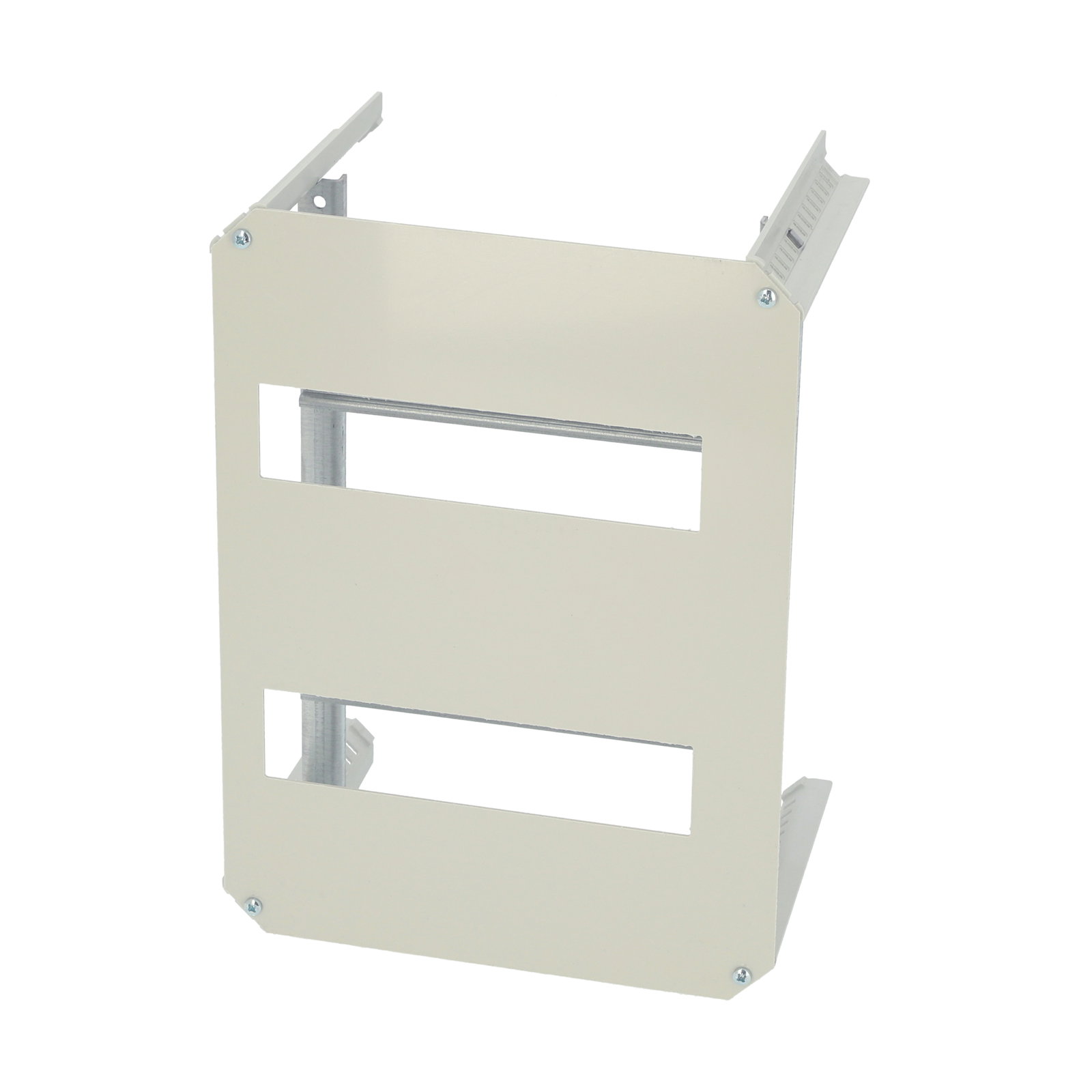 DRS ARCA 403021 DIN rail frame set 2 rows x 11 modules, for size 400x300x210