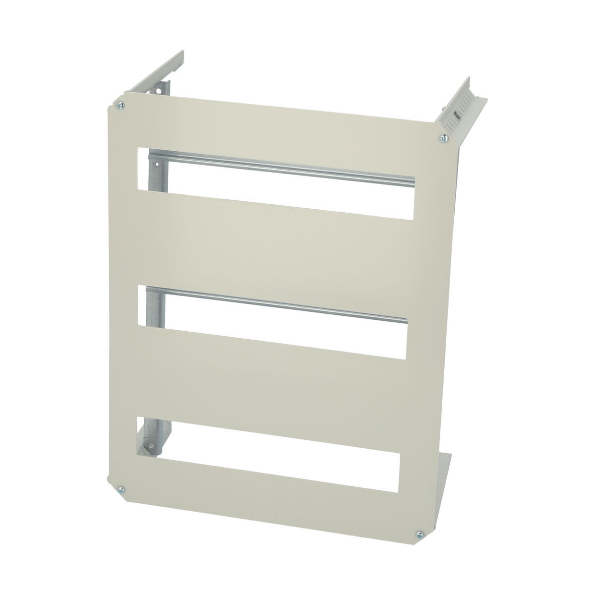DRS ARCA 504021 DIN rail frame set 3 rows x 16 modules, for size 500x400x210