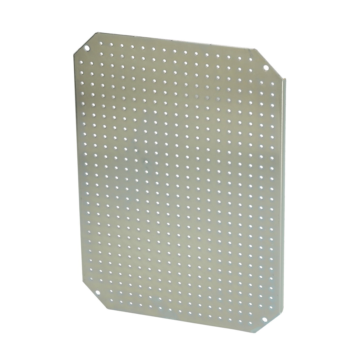 MPMP ARCA 4030 Mounting plate multiperforated (350x250x2 mm -  ⌀3.6 mm) Galvanized steel, for size 400x300x150/210