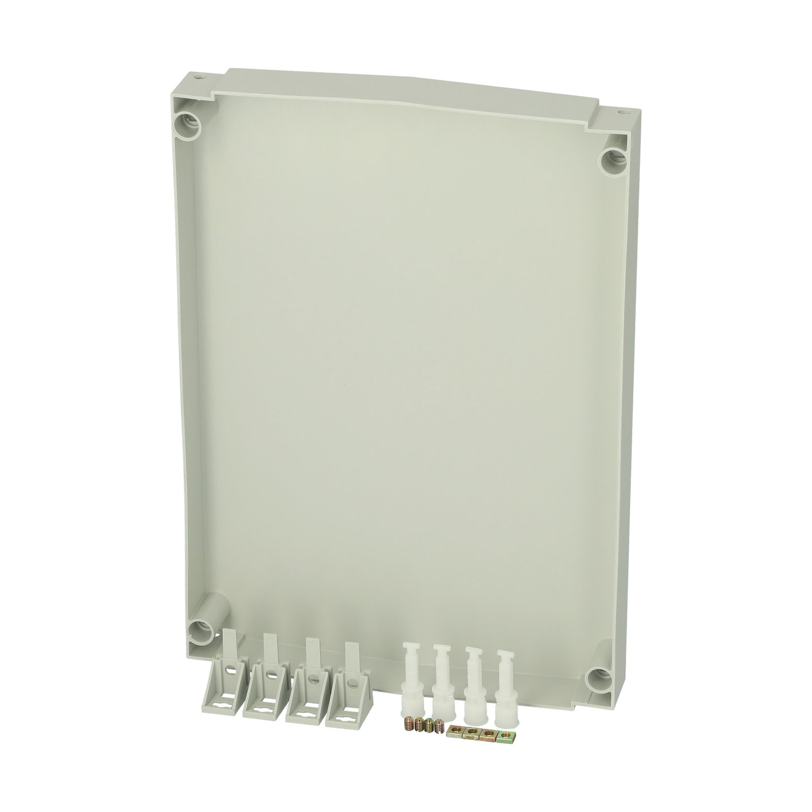 FP 4030-D FP, CLOSED Swing door/Front plate, for enclosures: 415x315x170