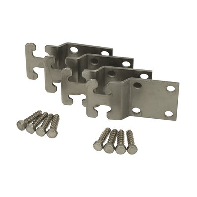 MF CAB wall MOUNT set MET Wall fastening lug kit (4 lugs, Stainless)