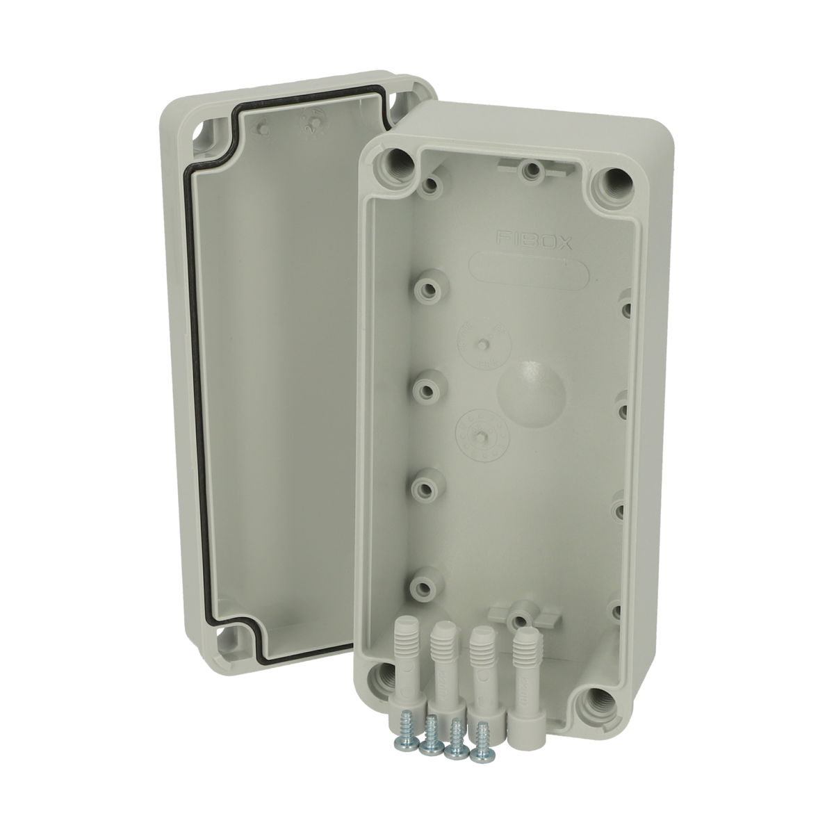 PC D 65 G enclosure Enclosure, PC Grey cover