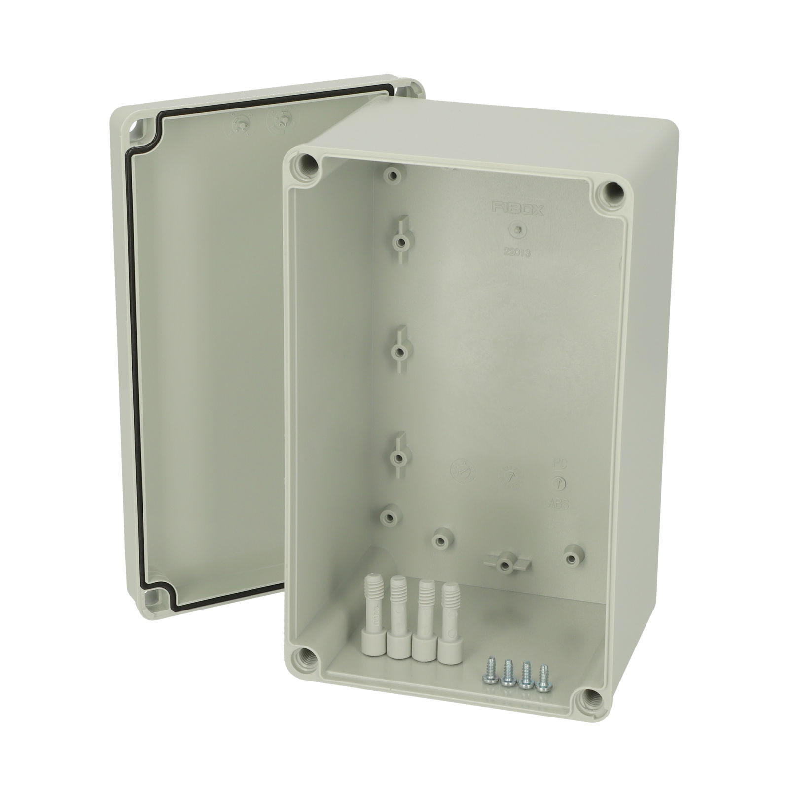 PC MH 125 G enclosure Enclosure, PC Grey cover