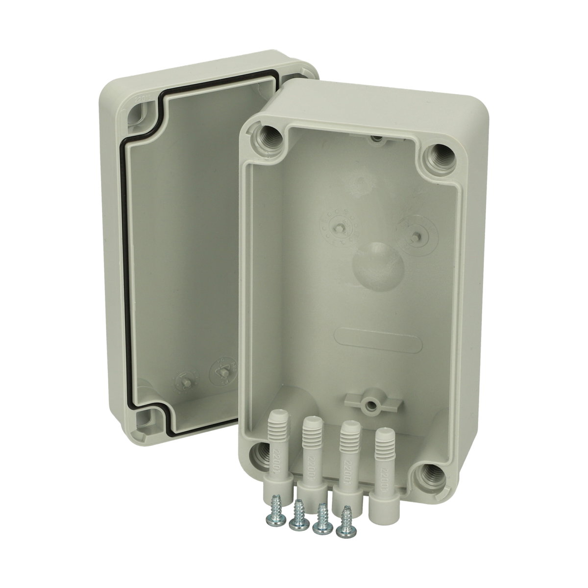 ABS C 65 G enclosure Enclosure, ABS Grey cover