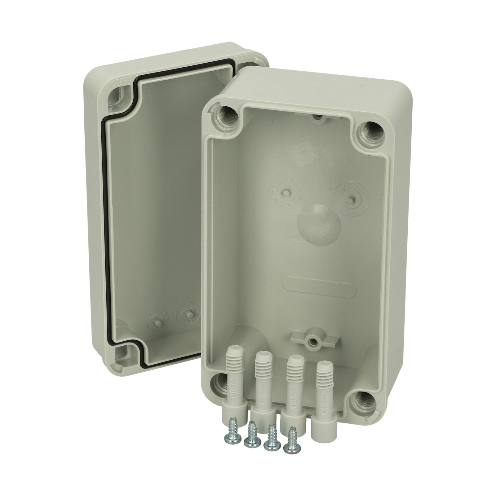 ABS C 65 G enclosure Enclosure, ABS Grey cover