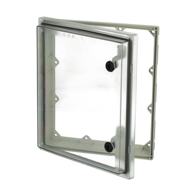 PW 403409 T PW Inspection Protection window, 394x346x88 mm, DB3 lock, Transparent cover