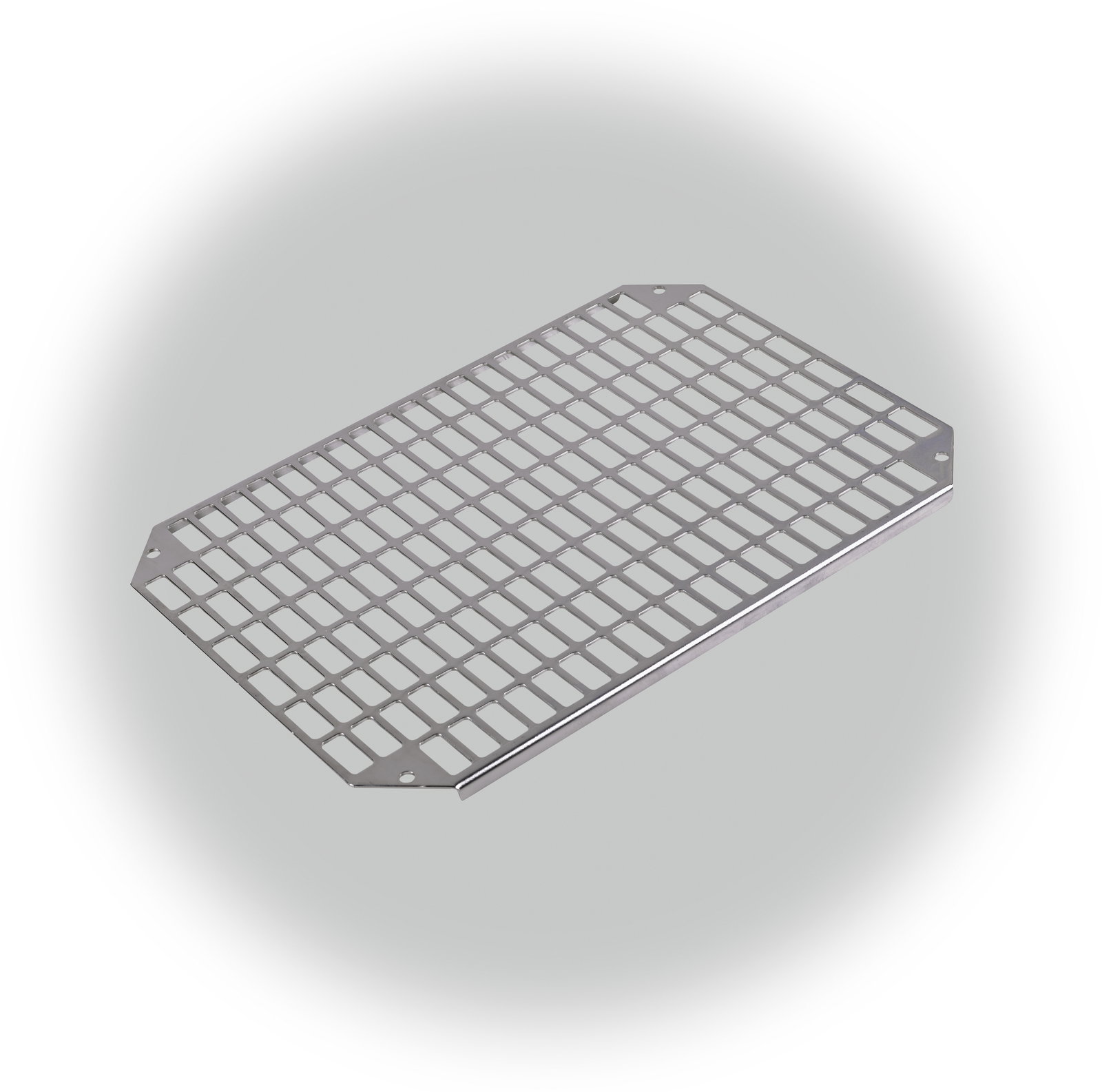 MPP ARCA 3020 Mounting plate perforated (250x150x2 mm - 26x11 mm) Galvanized steel, for size 300x200x150