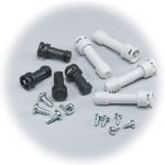 MBS BLL black screw set Black screw set, Low cover (10/13 mm) Low base (25 mm)