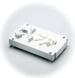 FP 10080-D FP, BLANK Swing door/Front plate, for enclosures: 1035x835x300