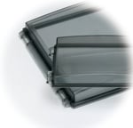 CM 21/18-3T cover Cover, PC Smoked transparent