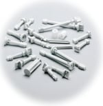 CS 10256-4 cov. screw set Set of 4 cross head screws for 30/100 mm cover