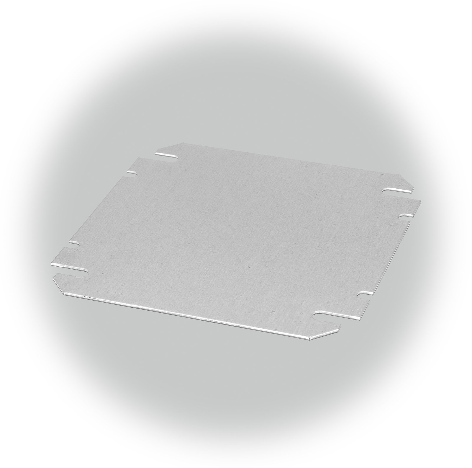 EKHVT mounting plate Mounting plate, for enclosures: 190x190x130, 190x190x180