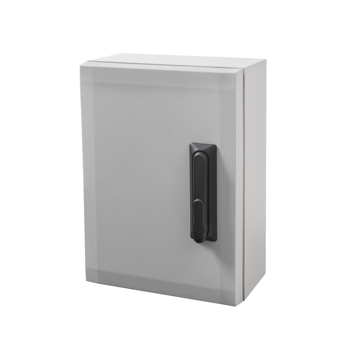 ARCA 604021S No MP Cabinet, PC Grey cover, Swinghandle, hinges on the long side, without mountingplate