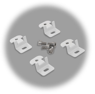 WMK ARCA 10 small Wall mounting lugs set Adds 10 mm between wall and cabinet