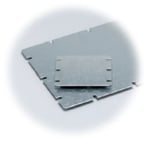 MIV 125 mounting plate Mounting plate (Galvanized steel), for enclosures: 130x130x35-130x130x125
