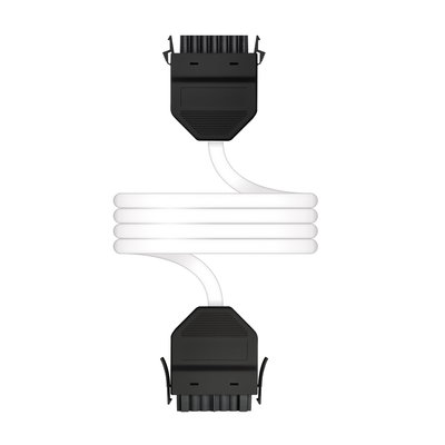 Flex7 - Expansion Lead, 7-Core 1.50mm² LSHF Cable, 3m Long, Black Plug & Socket 