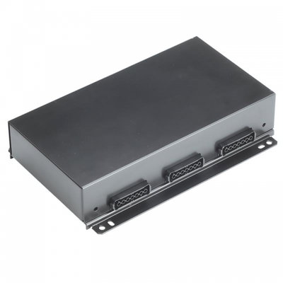 Flex7 - Hub Unit, 6 x 7-Pole Outlets (16A each), Black