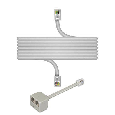 Flex7 - Network Lead, LSHF, 20m Long, 2 x Factory Fitted RJ Connectors, White