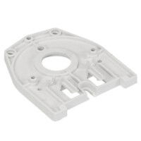 Flex7 - Trunking Mount Plate, 25mm Ø Entry, Black (10/carton)