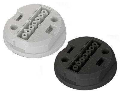 Prota - BESA Mounting Single Socket Outlet, 7-Pole, Black (10/carton)
