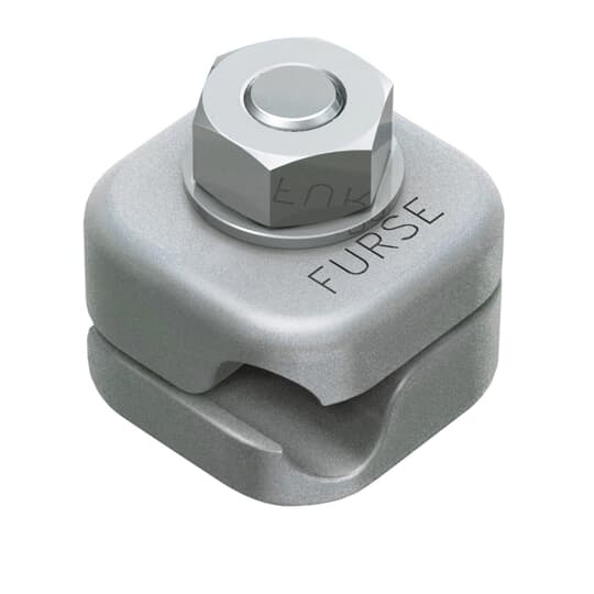 8MM ALUMINUM SQUARE CLAMP