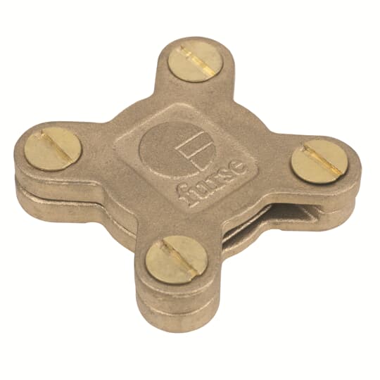 25X3MM ALUMINIUM SQUARE TAPE CLAMP