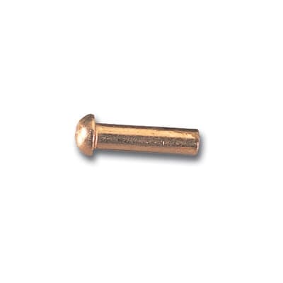 5X20MM COPPER ROUND HEAD RIVET