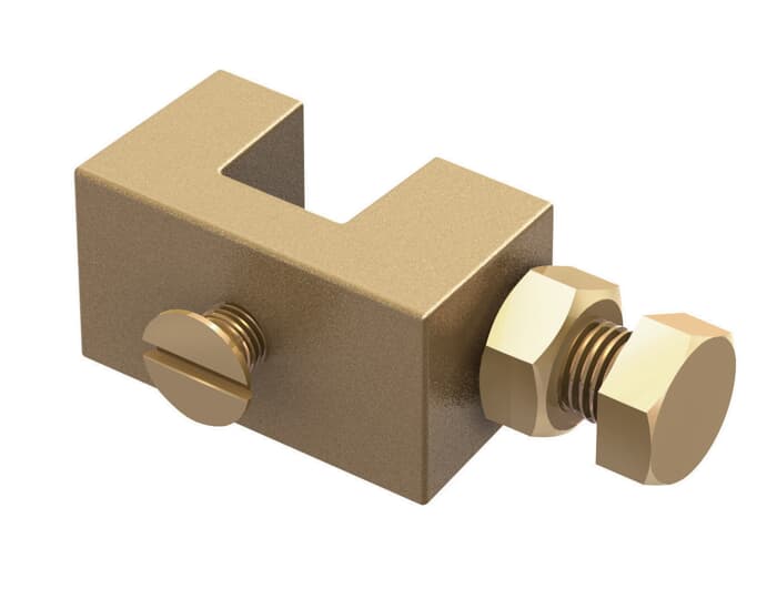 GLAZING BAR HOLDFAST-BLOCK ONLY
