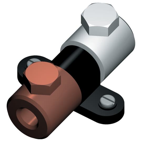 8MM BI-METALLIC CONNECTOR