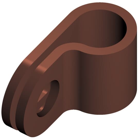 ONE HOLE CU CLIP 8 DIA CU COND