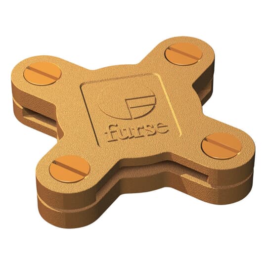 SQUARE TAPE CLAMP TO SUIT 25 X 5-6